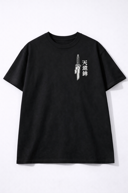 Oversized Toji Fushiguro Battle Rage Anime Graphic T-Shirt
