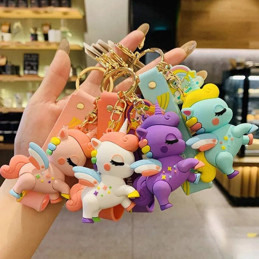 Cute Unicorn Keychain – Pastel Dream Edition