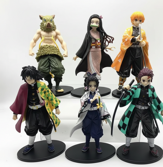 Demon Slayer Ultimate 6-Figure Set (15cm) – Bring the Hashira Power Home!