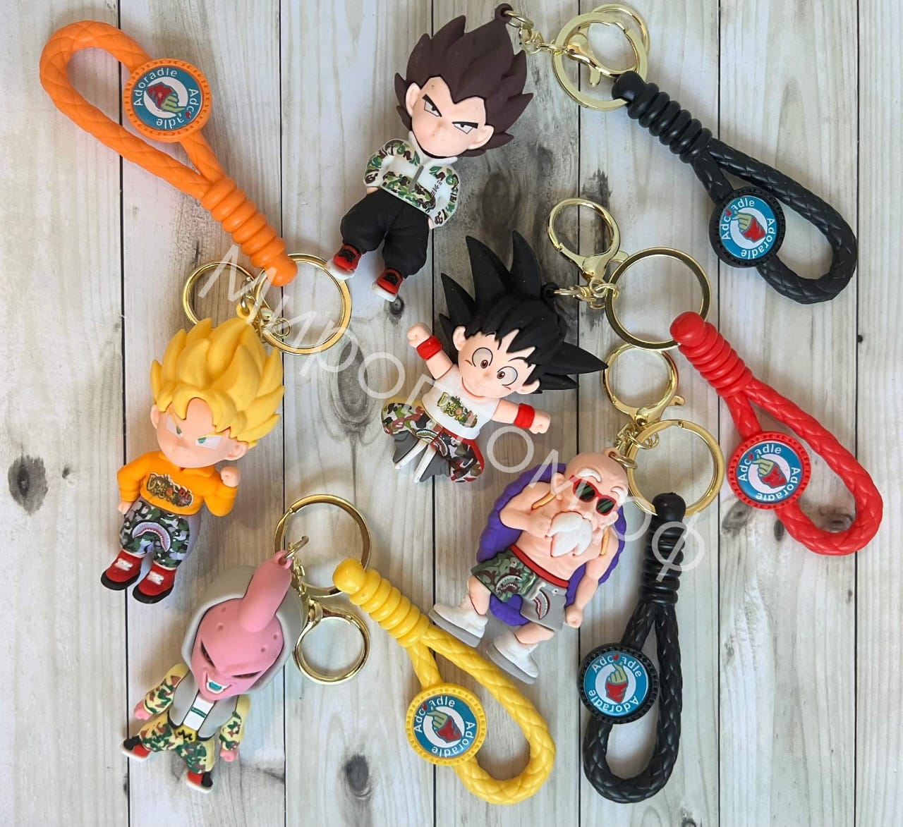 Dragon Ball Character Keychain Set – Fun, Colorful, Collector-Ready