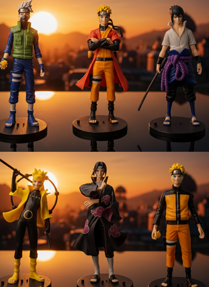 Naruto Shippuden Ultimate 6-Figure Set (18cm) – Awaken the Power of the Shinobi Legends!
