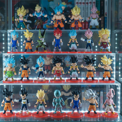 Dragon Ball Ultimate 21-Piece Figure Collection | Power Up Your Display
