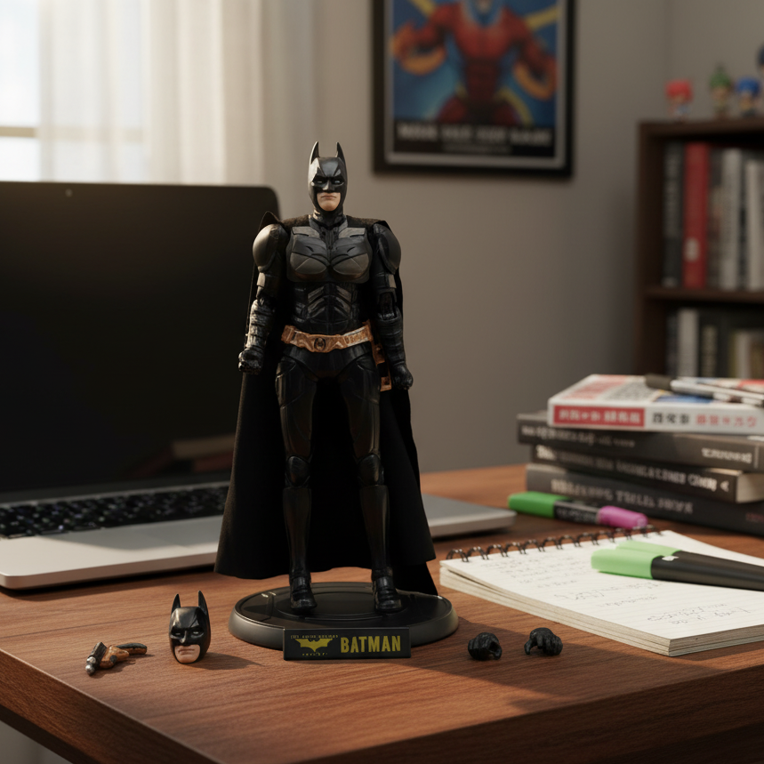 The Dark Knight – Fully Articulated Batman Figure (20 cm)