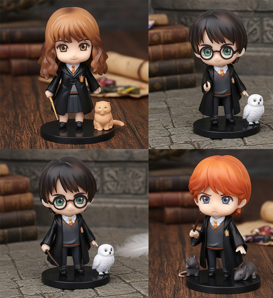 Wizarding World Chibi 3-Figure Set (10cm) – Magic Meets Cuteness!