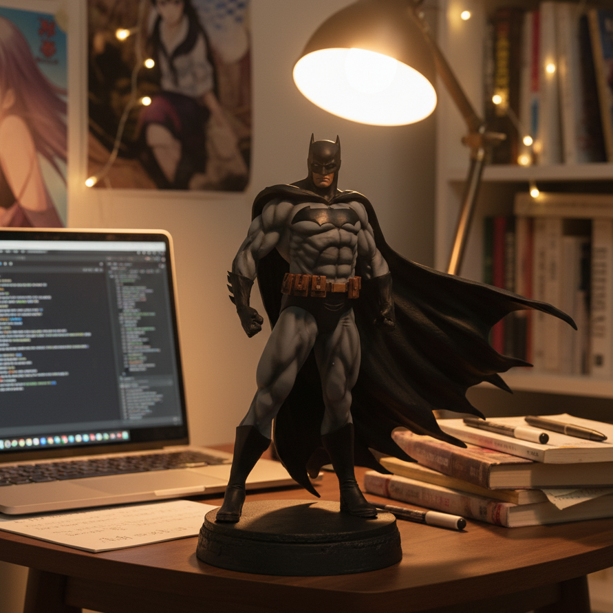 Batman Collector Edition Figure (38 cm) – Premium DC Superhero Statue