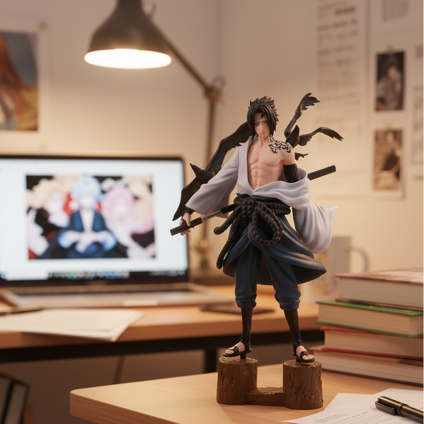 Sasuke Uchiha Cursed Mark Transformation Figure | 27 cm Master Edition