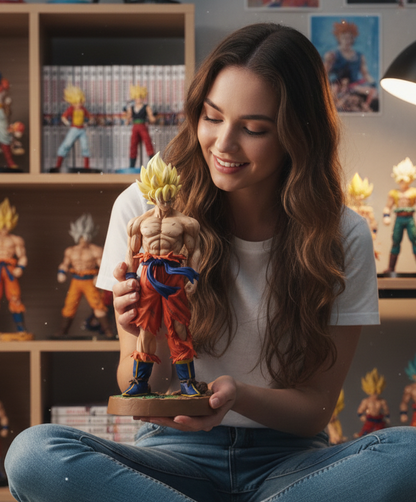 Super Saiyan Goku – 45 cm Ultimate Battle Damage Statue | Legendary Saiyan Power Collectible