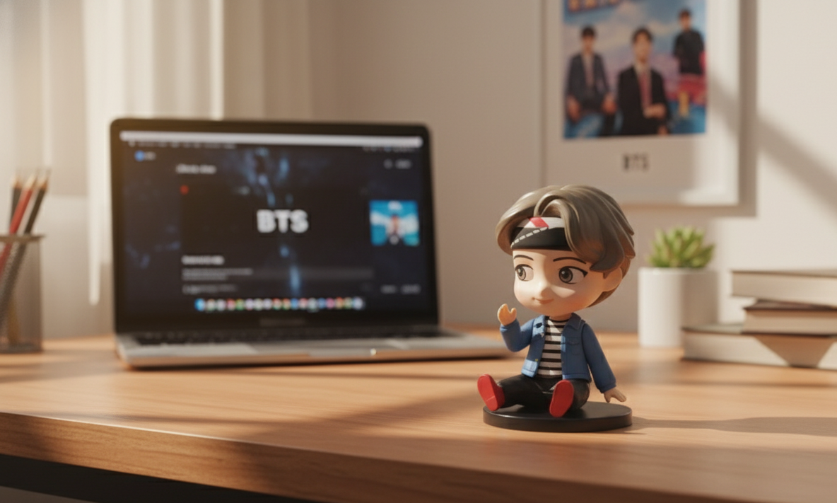 BTS Chibi Idol Mini Figure Set | 7 cm Limited Edition Collection