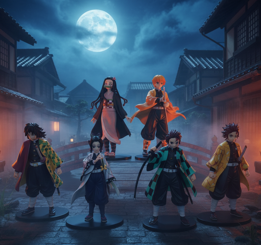 Demon Slayer Ultimate 6-Figure Set (15cm) – Bring the Hashira Power Home!