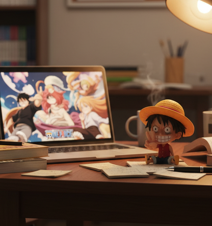 One Piece – Monkey D. Luffy Mini Figure (9cm) | “Straw Hat Victory Pose” Edition