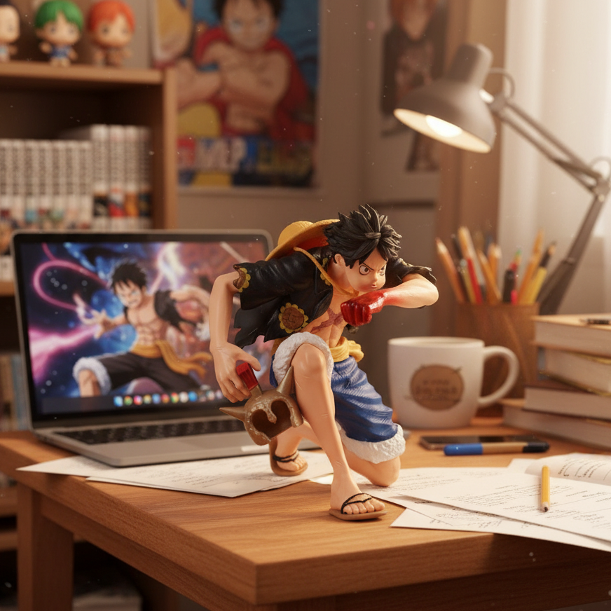 Monkey D. Luffy | 13 cm | Gear Second Pose Edition