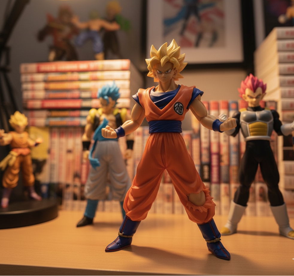 Dragon Ball Super Saiyan Power Collection – 6 Figure Set (18cm)