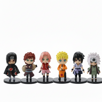 Naruto Mini 12-Figure Set (8cm) – The Ultimate Ninja Squad in Adorable Style!