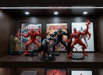 Venom vs Carnage: Ultimate Symbiote Showdown Figure Set | 16 cm Collector’s Edition