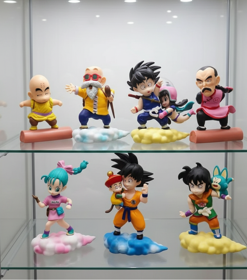 Dragon Ball Classic Adventure Mini Figure Set (8–10cm)