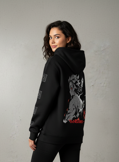 “Tanjiro – Flame-Born Spirit” Anime Inspired Hoodie