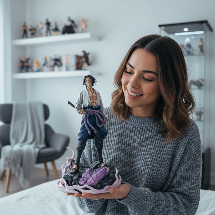 Naruto Shippuden – Sasuke Uchiha Cursed Mark Awakening Figure (28cm)