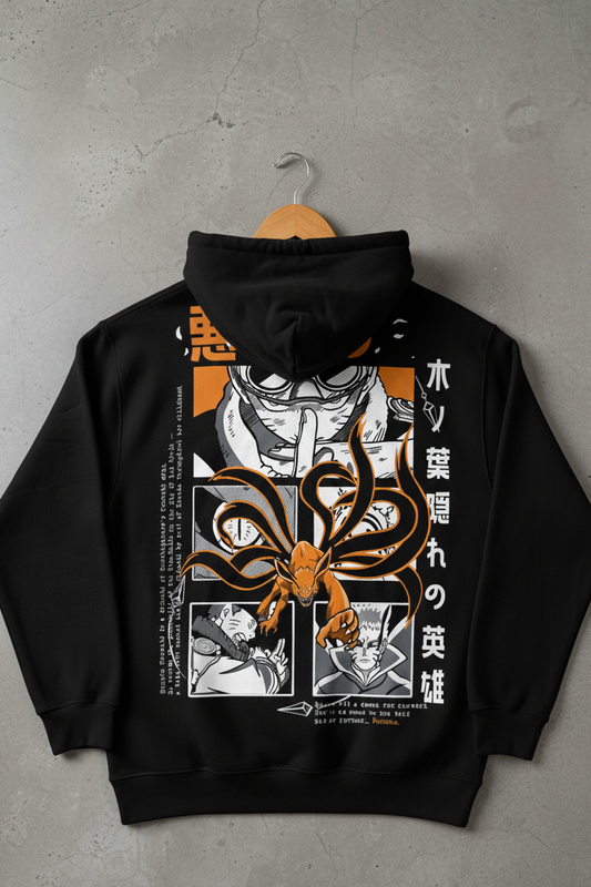 Naruto Uzumaki from Naruto Inspired Hoodie