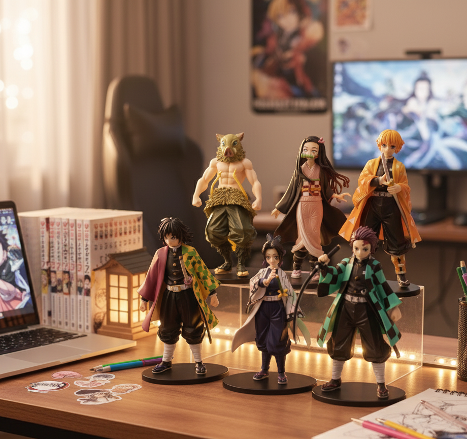 Demon Slayer Ultimate 6-Figure Set (15cm) – Bring the Hashira Power Home!