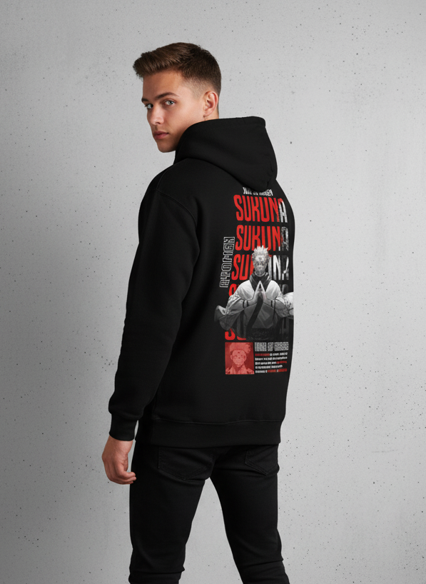“King of Curses” Sukuna Jujutsu Kaisen Anime Hoodie