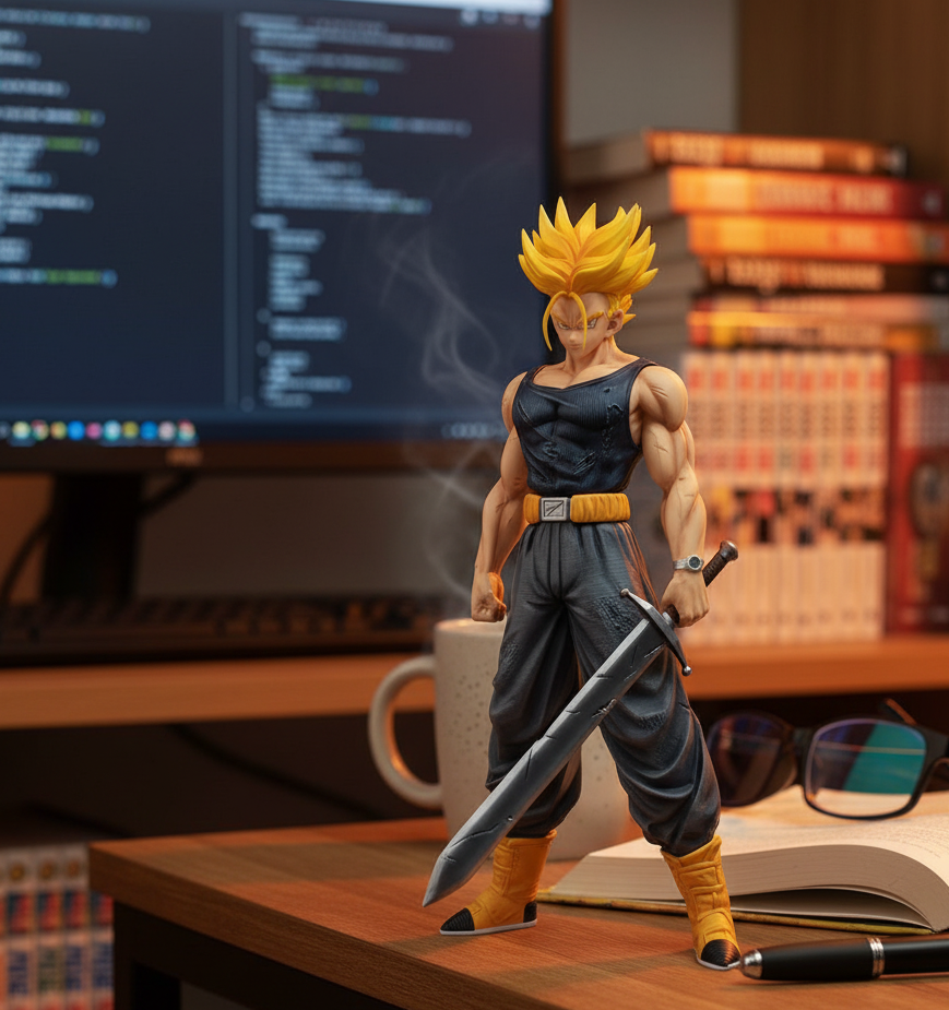 Dragon Ball Z – Super Saiyan Trunks 21 cm Figure