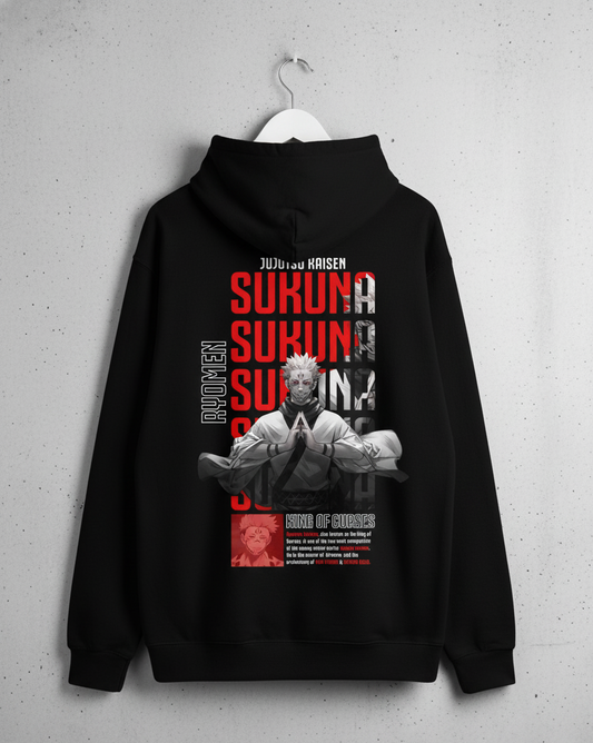 “King of Curses” Sukuna Jujutsu Kaisen Anime Hoodie