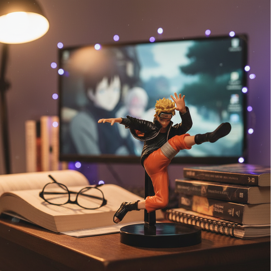 Naruto Uzumaki Figure | 16.5 cm | Dynamic Kick Pose