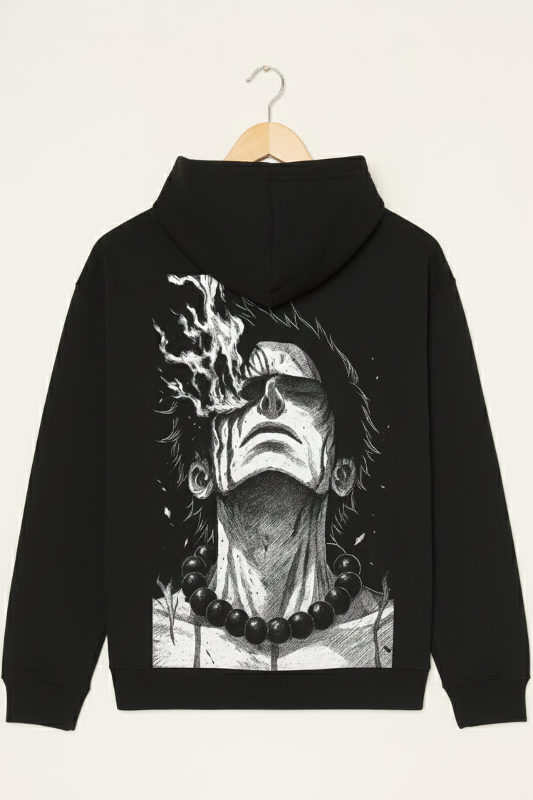 Ace from one Piece Inspired Hoodie