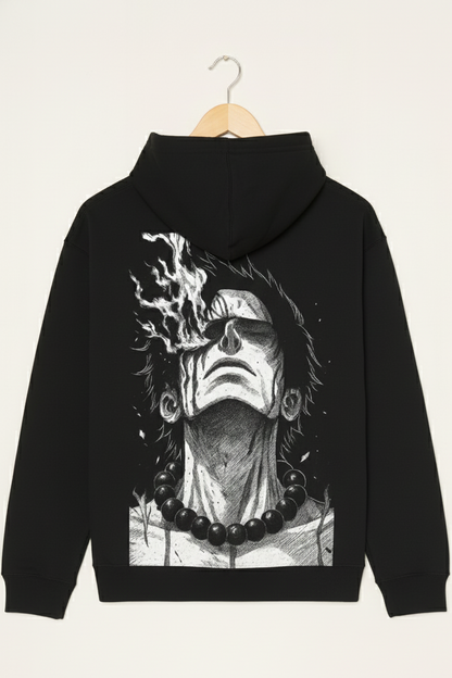 Ace from one Piece Inspired Hoodie