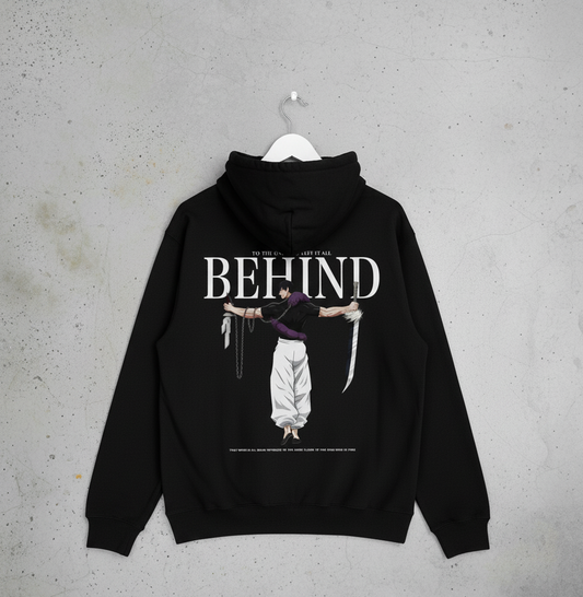 “Left It All Behind” Toji-Inspired Anime Hoodie