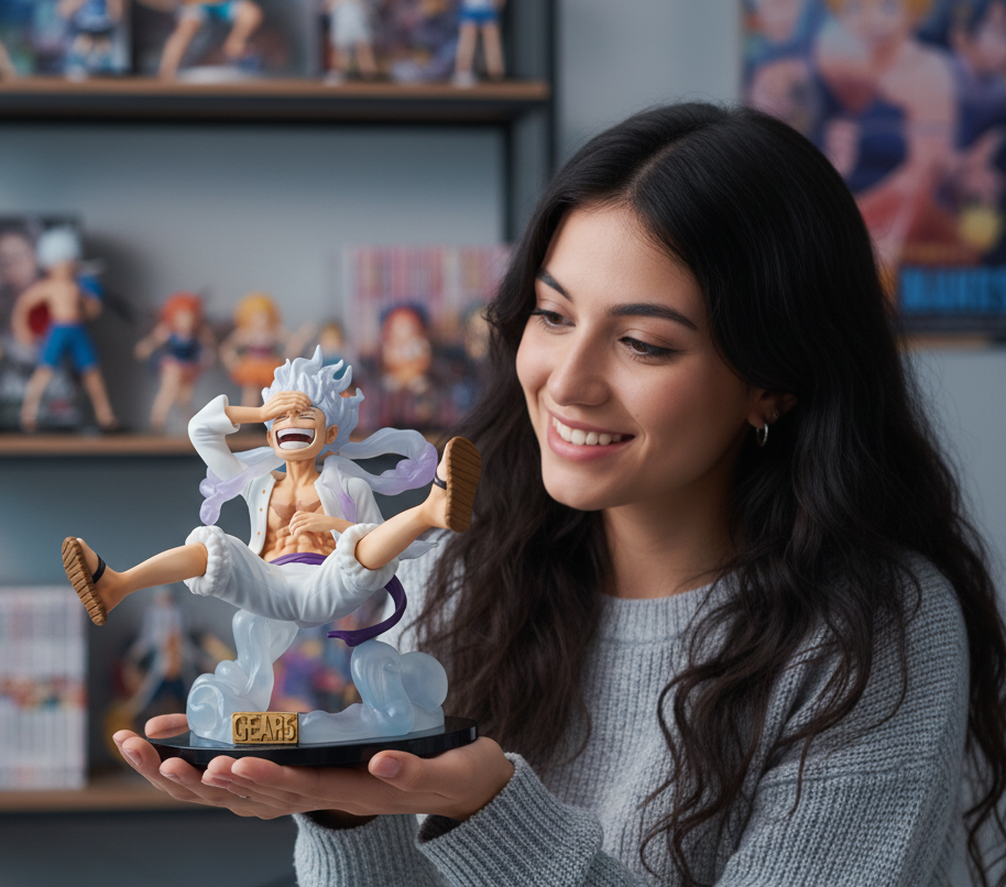 Monkey D. Luffy – Gear 5 Laughing God Edition | 17 cm Collectible Figure