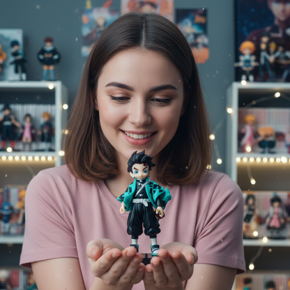 Tanjiro Kamado Figure From Demon Slayer | 18 cm