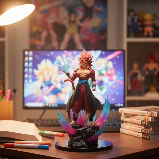 Dragon Ball GT – Super Saiyan 4 Goku 37.5cm Collectible Figure | Energy Aura Edition