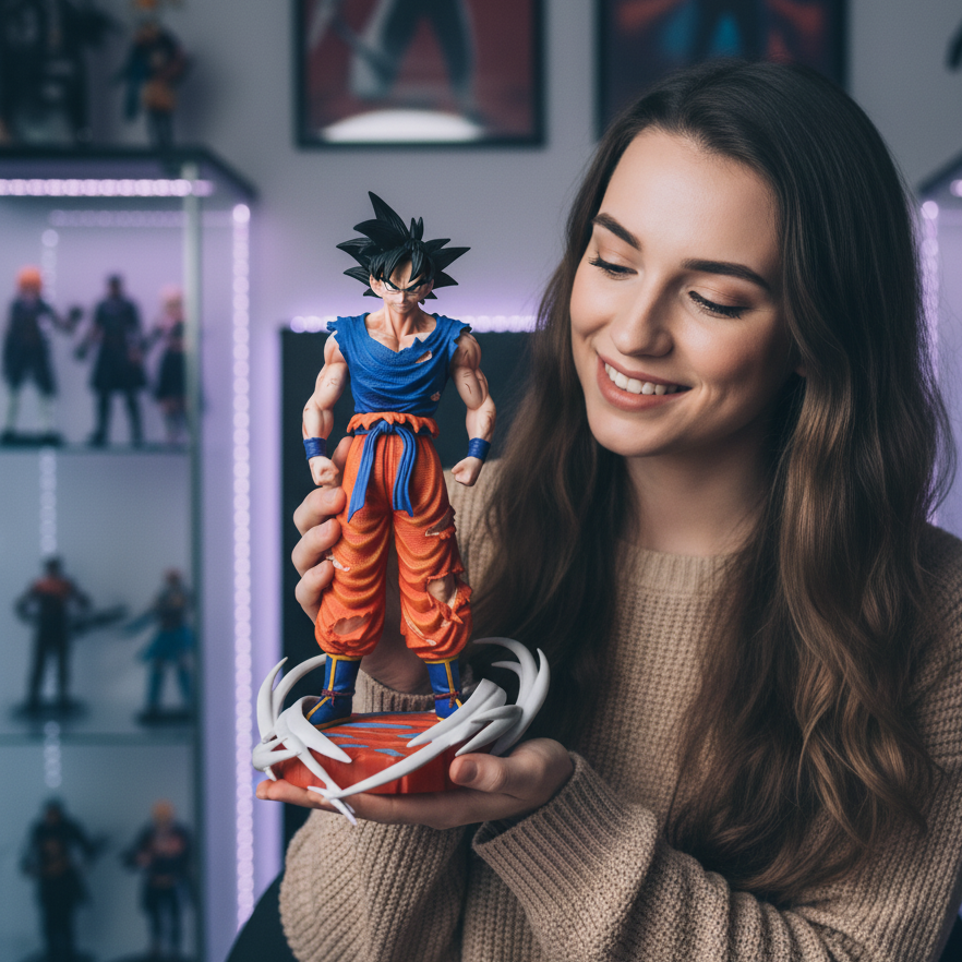 Dragon Ball Z Goku 26cm Action Figure – Super Saiyan Warrior Collector’s Edition