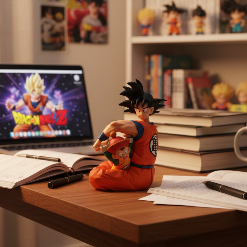 Dragon Ball Z Goku & Kid Gohan 16cm Father-Son Figure – Family Bond Edition