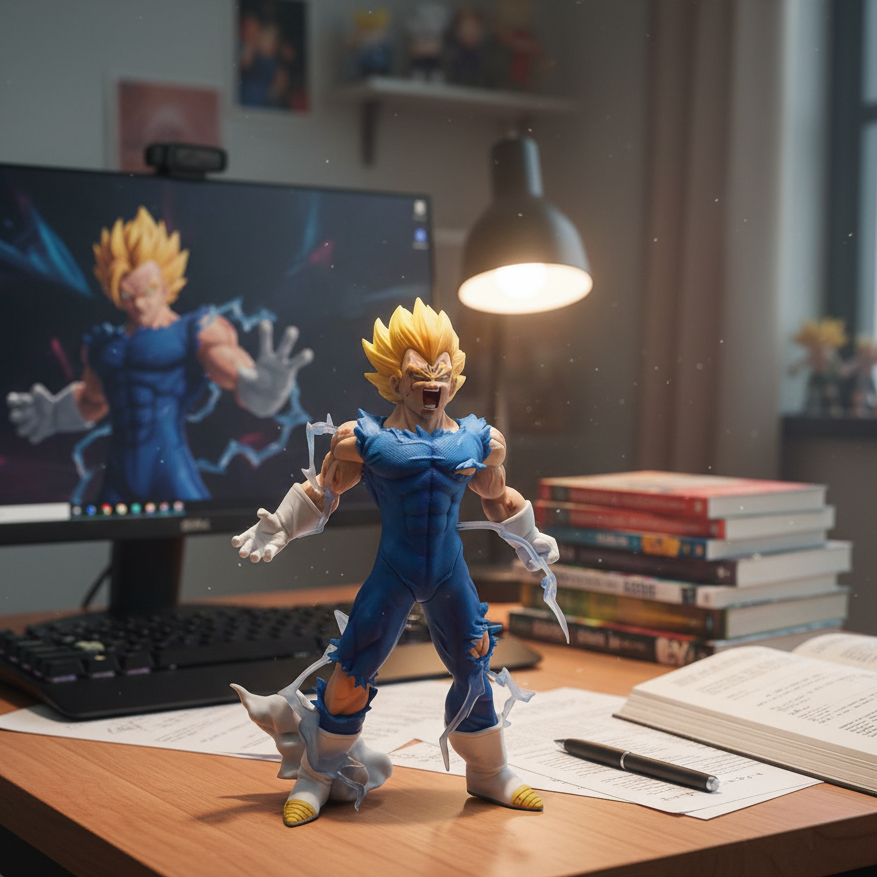 Dragon Ball Z – Super Saiyan Vegeta “Final Flash” Figure (28cm)