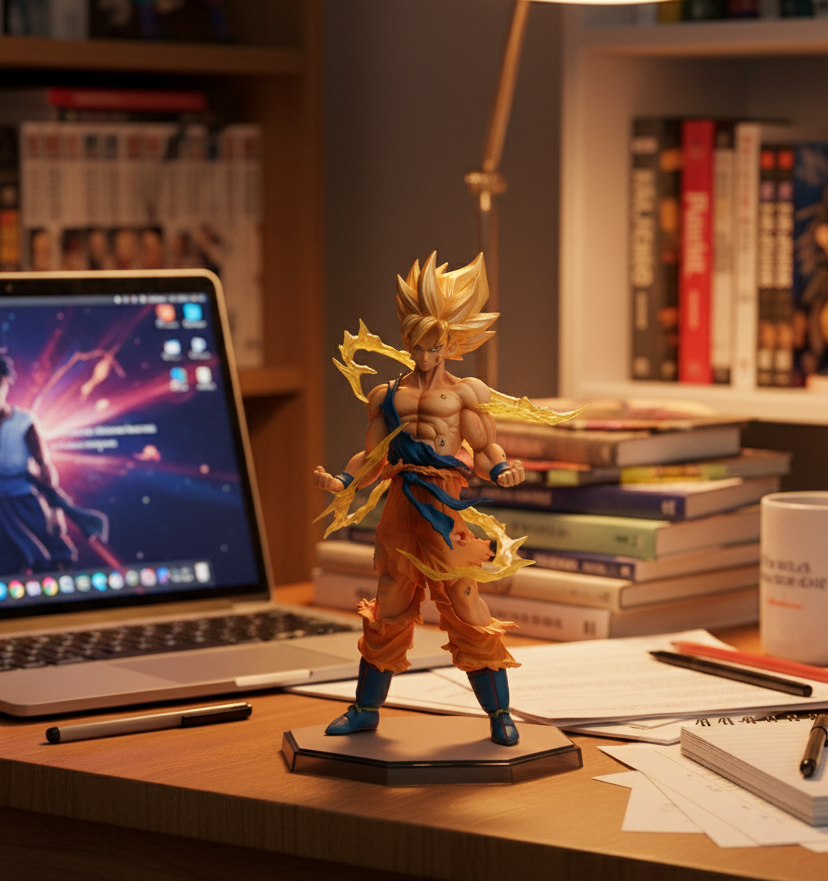 Dragon Ball Z Super Saiyan Goku 17cm Action Figure – Battle Aura Edition