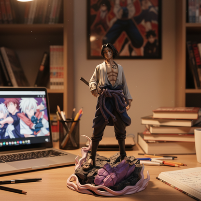 Naruto Shippuden – Sasuke Uchiha Cursed Mark Awakening Figure (28cm)