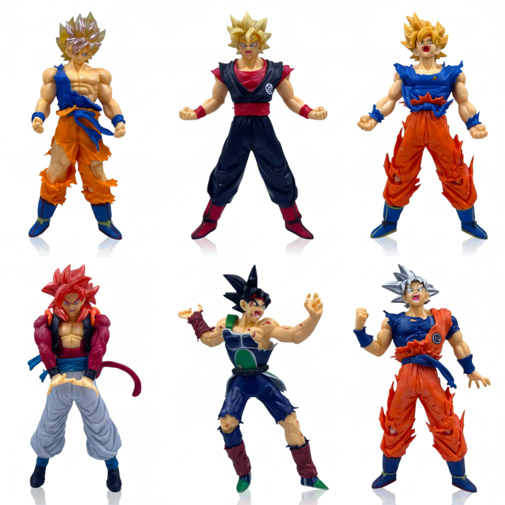 Dragon Ball Super – Ultimate Saiyan Power Legends 6-Figure Set (17cm)
