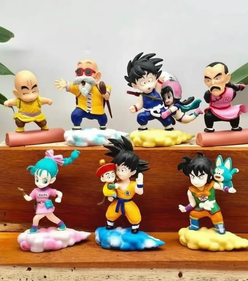 Dragon Ball Classic Adventure Mini Figure Set (8–10cm)