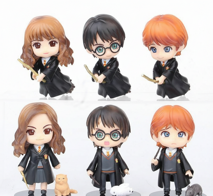 Wizarding World Chibi 3-Figure Set (10cm) – Magic Meets Cuteness!