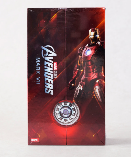 Original ZD Collection – Iron Man Mark VII Premium Figure with LED Light (With Official Box)