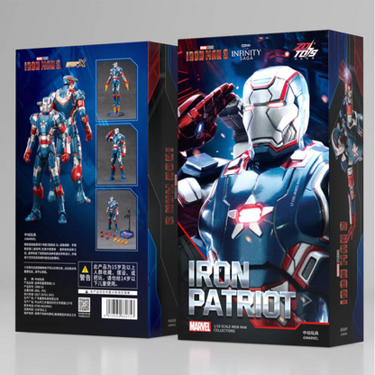 Original ZD Collection – Iron Patriot Premium Figure (With Official Box)