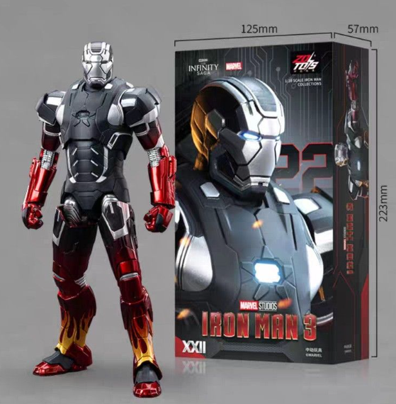 Original ZD Collection – Iron Man Mark 22 (Hotrod Armor) Premium Figure (With Official Box)