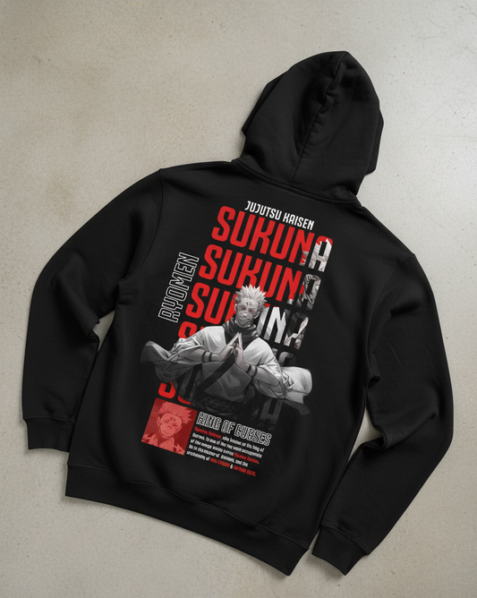 “King of Curses” Sukuna Jujutsu Kaisen Anime Hoodie