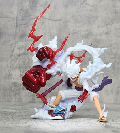 Monkey D. Luffy – Gear 5 Awakening Form | 25 cm Thunder God Edition