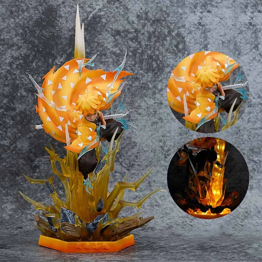 Zenitsu Agatsuma 32cm Premium Anime Figure – Demon Slayer Collector’s Edition