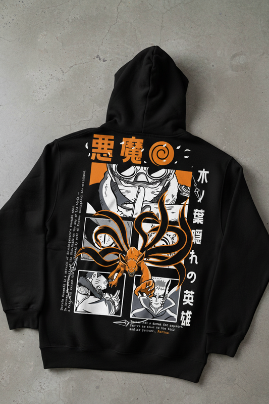 Naruto Uzumaki from Naruto Inspired Hoodie