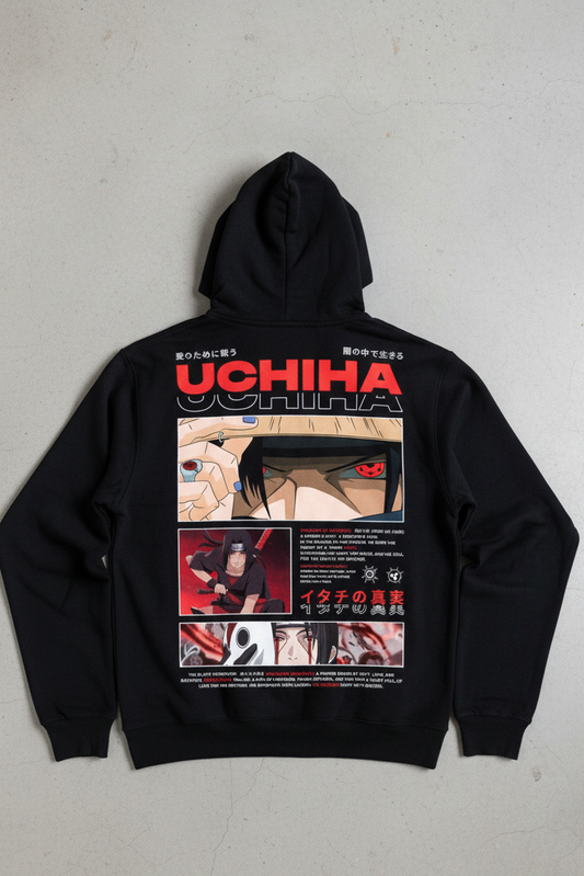 Itachi Uchiha from Naruto Inspired Hoodie