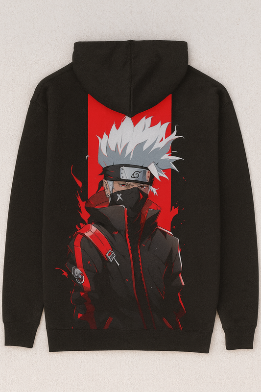 Kakashi Hatake from Naruto Inspired Hoodie